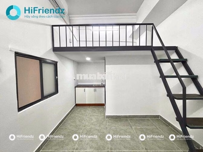 🔥KHAI TRƯƠNG PHÒNG GÁC MỚI XÂY SẴN MÁY LẠNH_GẦN ĐH TÀI CHÍNH MARKETING