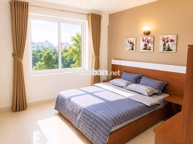 Hùng Vương Plaza - 132m² (3PN, 3WC) - Full Nội Thất - Có Slot Ô Tô 