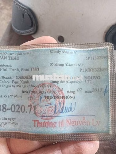 Yamaha Nouvo 132cc Đỏ đen
