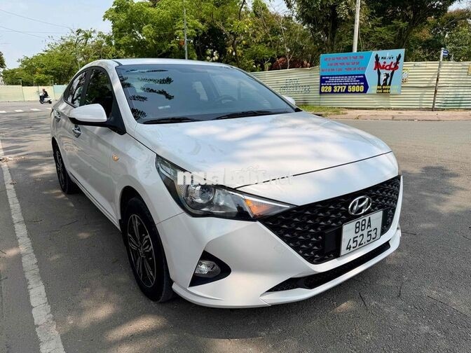 Hyundai Accent 2021 1.4 MT Sx Trắng 8 vạn