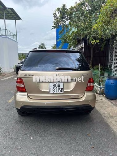 Mercedes-Benz ML350 2005 Tự động Vàng cát