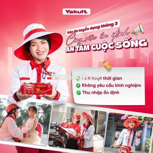 Tuyển 4 nữ bán hàng quận Tân Bình - Phú Nhuận