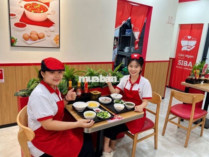 CƠM NGON SIBA QUẬN 3_TUYỂN 15 PHỤC VỤ & PHỤ BẾP