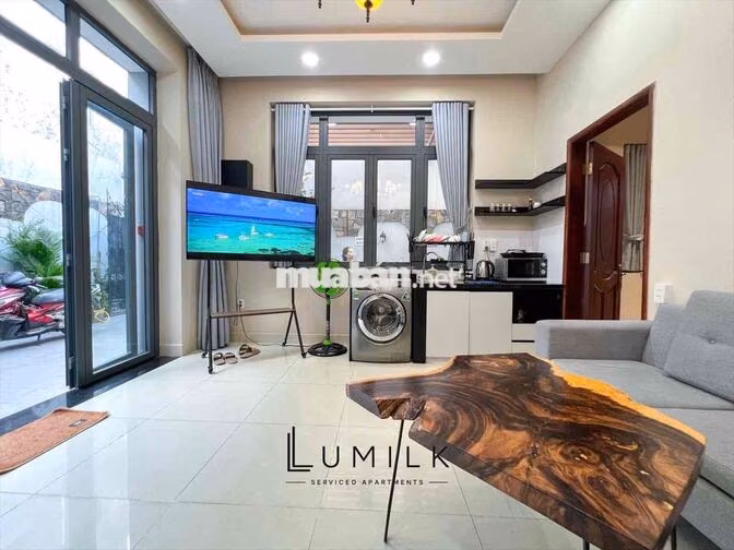 📌CĂN HỘ TRUNG TÂM Q.1, 1 PHÒNG NGỦ 1PK SÂN VƯỜN - MÁY GIẶT RIÊNG