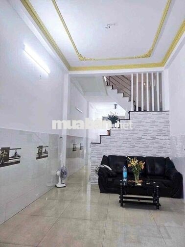 NHÀ MỚI ĐẸP(4X16M) LUỸ BÁN BÍCH 4TẦNG 4PN 3VS hẻm 5M có máy lạnh