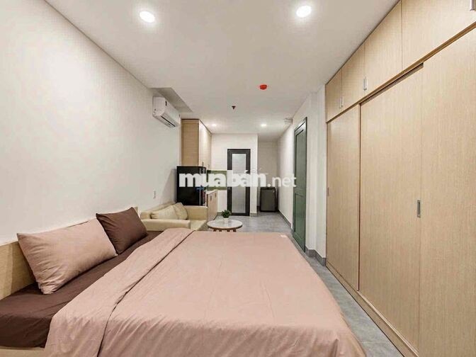 CHDV FULL NỘI THẤT BAN CÔNG MỚI XÂY CÁCH ĐH VĂN LANG CS2 5P ĐI XE