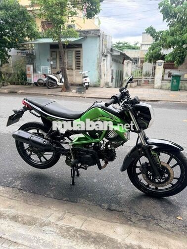 Kimco K-Pipe 50cc Đen, Xanh lá Rin êm