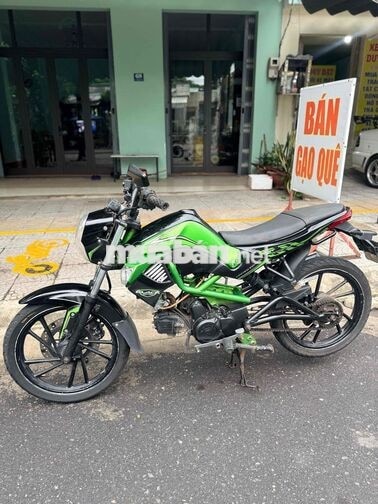 Kimco K-Pipe 50cc Đen, Xanh lá Rin êm