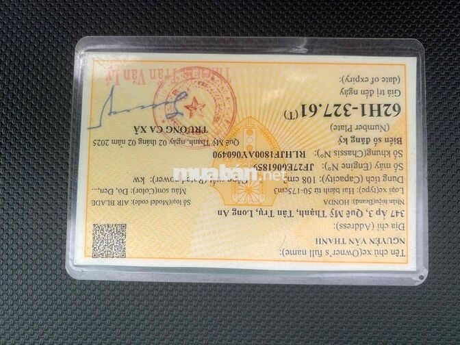 Honda Air Blade Fi 108cc màu Đỏ