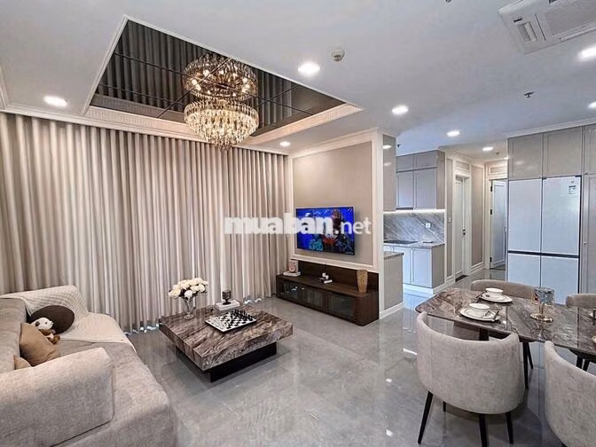 Bán căn hộ 85m2, 2PN, 2WC, Park 7, full nội thất,Vinhomes Central Park