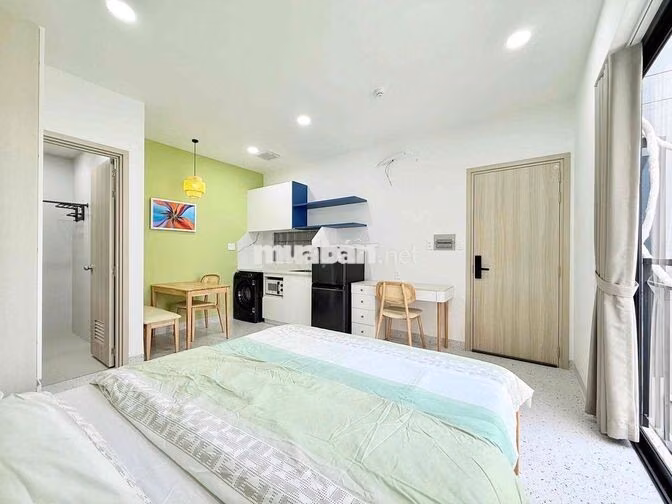 ✨CĂN HỘ STUDIO NGAY NGUYỄN XÍ - BALCON - MÁY GIẶT RIÊNG - THOÁNG MÁT