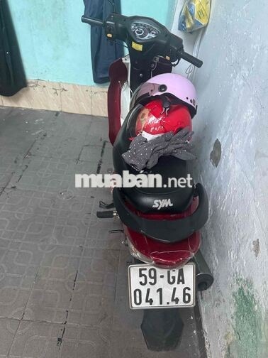 SYM Elegant 50cc Đỏ Học sinh, sinh viên