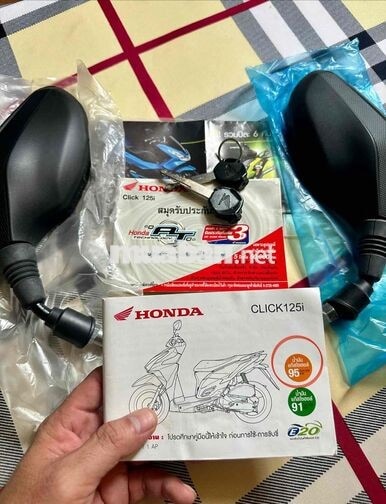 Honda Click 125 Thái 2017 Đen, Đỏ Đã qua sử dụng