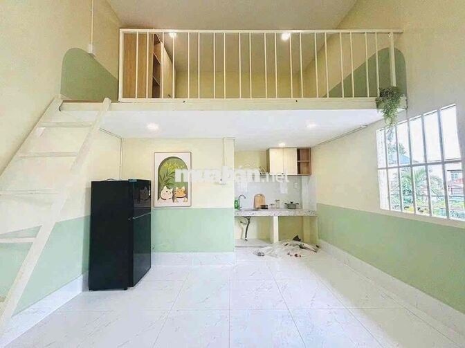 PHÒNG GÁC ĐẸP MỚI XÂY GẦN PHẠM VĂN ĐỒNG, CHỢ THỦ ĐỨC, ĐH HUB, ĐH UTE