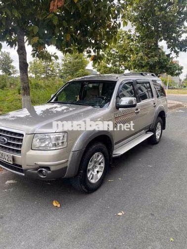Ford Everest 2.5mt 2008 Số sàn Hồng phấn