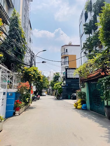Biệt thự 100m2( 6 x 15 ) Điện Biên Phủ Bình Thạnh - 4 tầng hẻm ô tô 6m