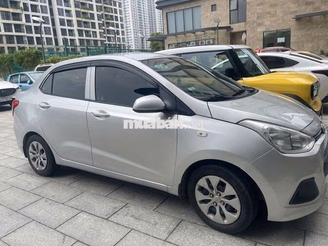 Hyundai Grand i10 2016 Số sàn Bạc