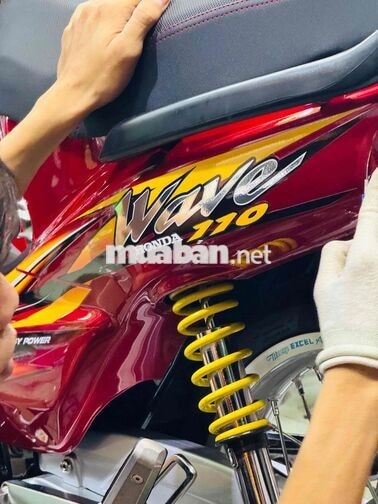 Honda Wave Thái MTE Số sàn Xăng Đỏ
