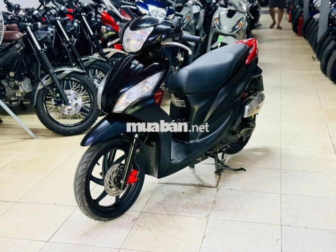 XE MÁY THỊNH PHÁT - VISION 110 ĐEN ĐỎ MÁY CHẤT HN
