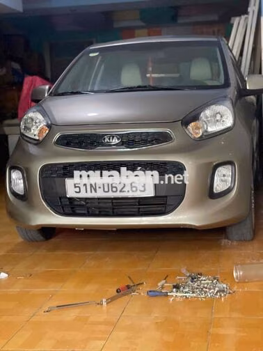 Kia Morning 2017 Số sàn Vàng cát