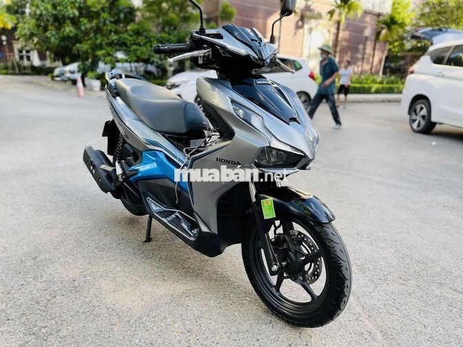 Honda Air Blade Bạc, Xanh 125 máy zin xe đẹp
