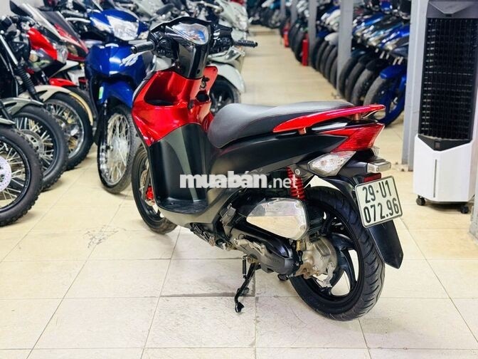 XE MÁY THỊNH PHÁT - VISION 110 ĐEN ĐỎ MÁY CHẤT HN