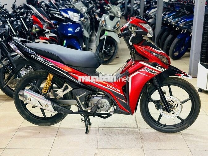 XE MÁY THỊNH PHÁT- WAVE RSX ĐẦU TO ĐỎ ĐEN ĐẸP ZIN