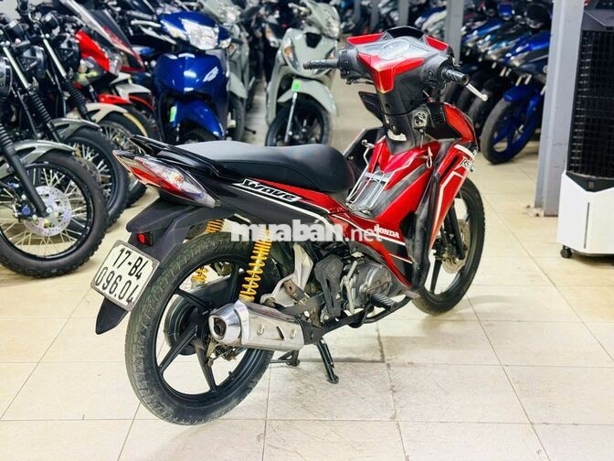 XE MÁY THỊNH PHÁT- WAVE RSX ĐẦU TO ĐỎ ĐEN ĐẸP ZIN