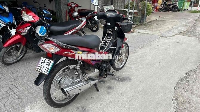 Honda Future 2 125cc Đỏ đen ( hỗ trợ góp )