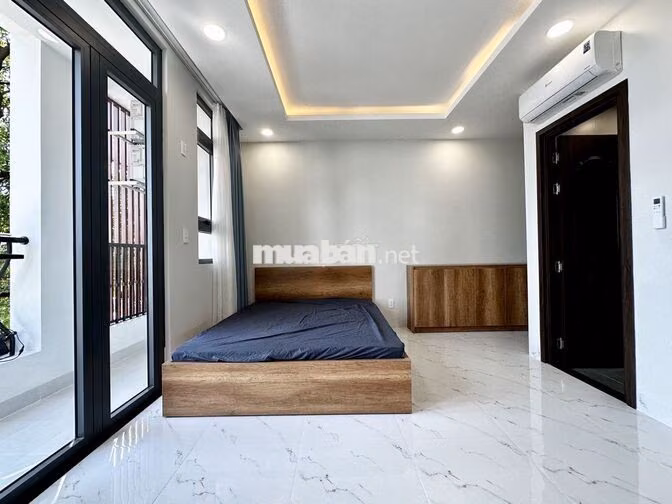 Studio ban công – Full NT, gần ĐH Văn Lang, HUTECH, tiện Q1, Q3