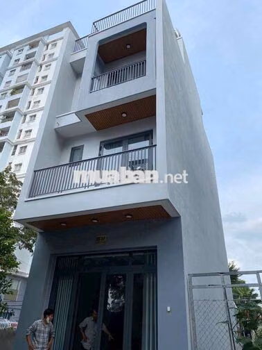NHÀ MỚI XÂY GẦN CHUNG CƯ ĐẠT GIA ĐƯỜNG CÂY KEO. 1TRỆT 2LẦU+ST 4PN 4WC