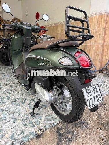 Honda Scoopy 2025 Xanh rêu 4766 km