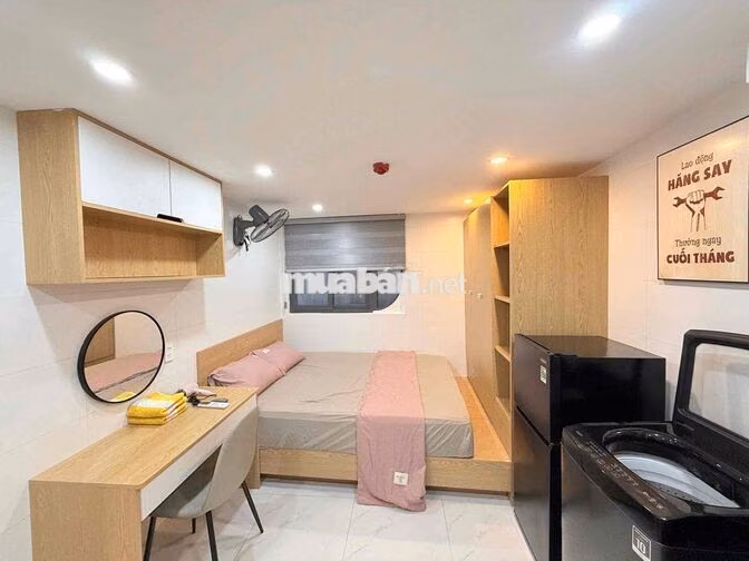 CHO THUÊ CĂN HỘ STUDIO-CỬA SỔ-ĐẠI HỌC HUFLIT-UEH-HOA SEN-ĐƯỜNG 3/2