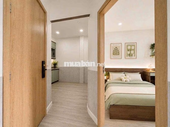chung cư mini mới xây dạng 1Pn tách bếp bancol đi bộ đhsp khtn sgu