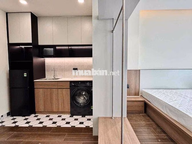Siêu Phẩm 1PN Full NT Cách Bếp Nhà Mới Trống Sẵn Có Bancol/ Cửa Sổ!!!