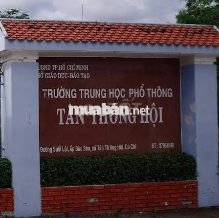 Bán lô đất 210m2 - 650 triệu đường nhựa xã Phước Vĩnh An huyện Củ Chi