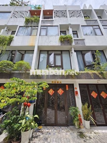 Bán nhà cư xá Phú Lâm B, nhà phố liền kề, nội khu, hẻm xe hơi, 