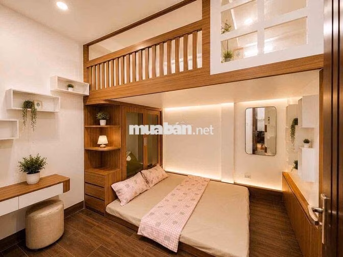 STUDIO GIƯỜNG TẦNG FULL NỘI THẤT CỬA SỔ THOÁNG NGAY ĐẠI HỌC THỦ ĐÔ