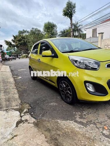 Kia Picanto S 2013 Số sàn Vàng chanh