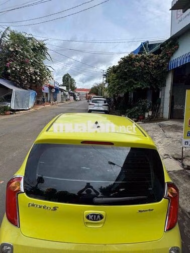 Kia Picanto S 2013 Số sàn Vàng chanh