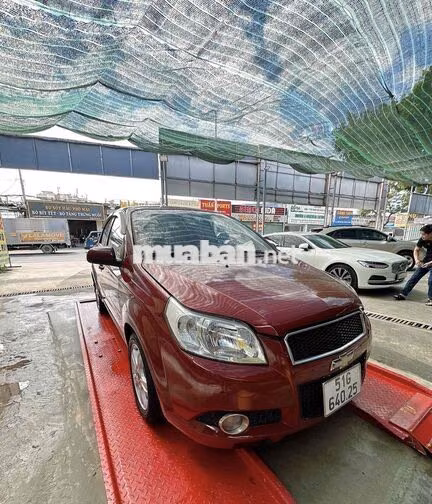 Chiếc Xe Tập Lái Chevrolet Aveo 2018 MT Đỏ