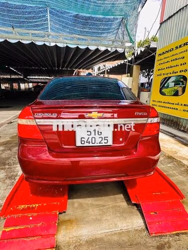Chiếc Xe Tập Lái Chevrolet Aveo 2018 MT Đỏ