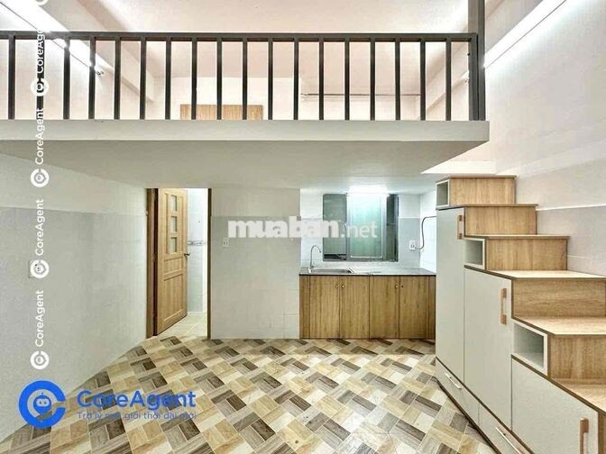 DUPLEX GÁC CAO SẴN MÁY LẠNH NGAY NGÃ 4 BỐN XÃ - ĐH VĂN HIẾN 10p đi xe