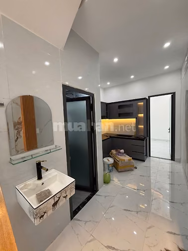 BÁN NHÀ HẺM 3,5M (BG) TÂN HÒA ĐÔNG, P.14, Q.6, 5,5 TỶ