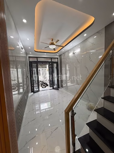 BÁN NHÀ HẺM 3,5M (BG) TÂN HÒA ĐÔNG, P.14, Q.6, 5,5 TỶ