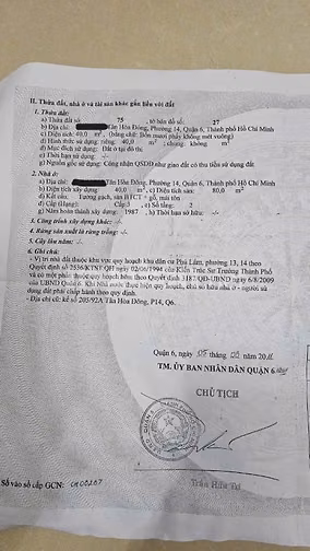 BÁN NHÀ HẺM 3,5M (BG) TÂN HÒA ĐÔNG, P.14, Q.6, 5,5 TỶ