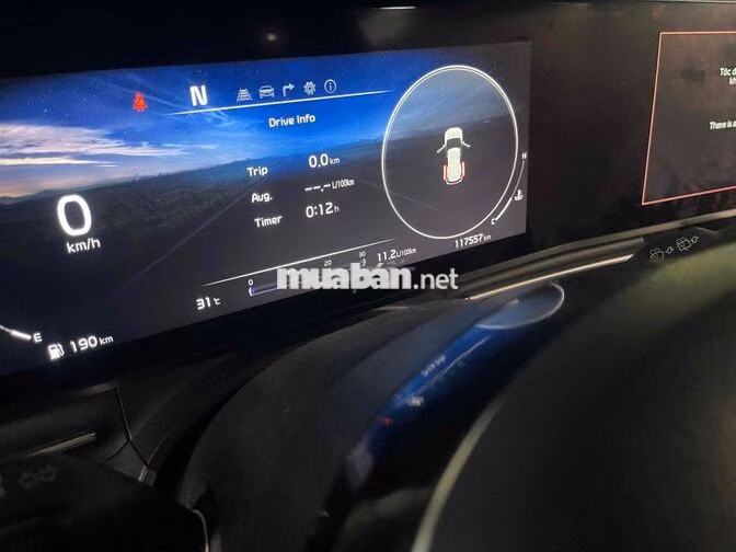 Kia Carnival KA4 2.2D 2022 118.000km Đen
