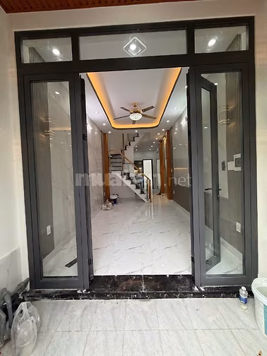 BÁN NHÀ HẺM 3,5M (BG) TÂN HÒA ĐÔNG, P.14, Q.6, 5,5 TỶ