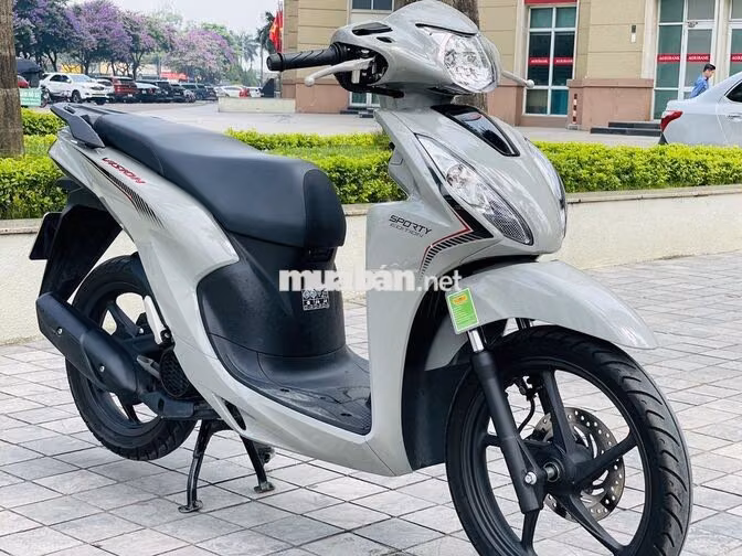 Honda Vision 110 2025 Xám xi măng