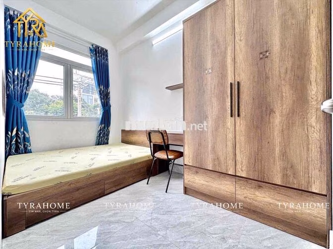 CĂN HỘ BALCON GẦN CƠ SỞ 3 VĂN LANG - MÁY GIẶT RIÊNG - THANG MÁY